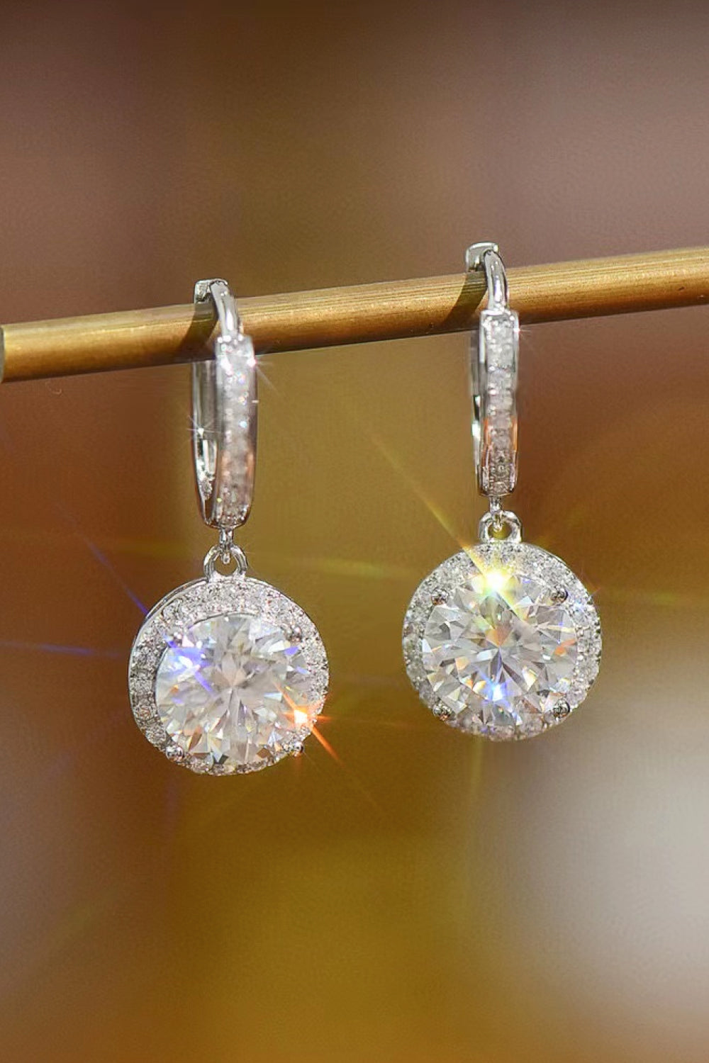 Madison Round Drop Earrings