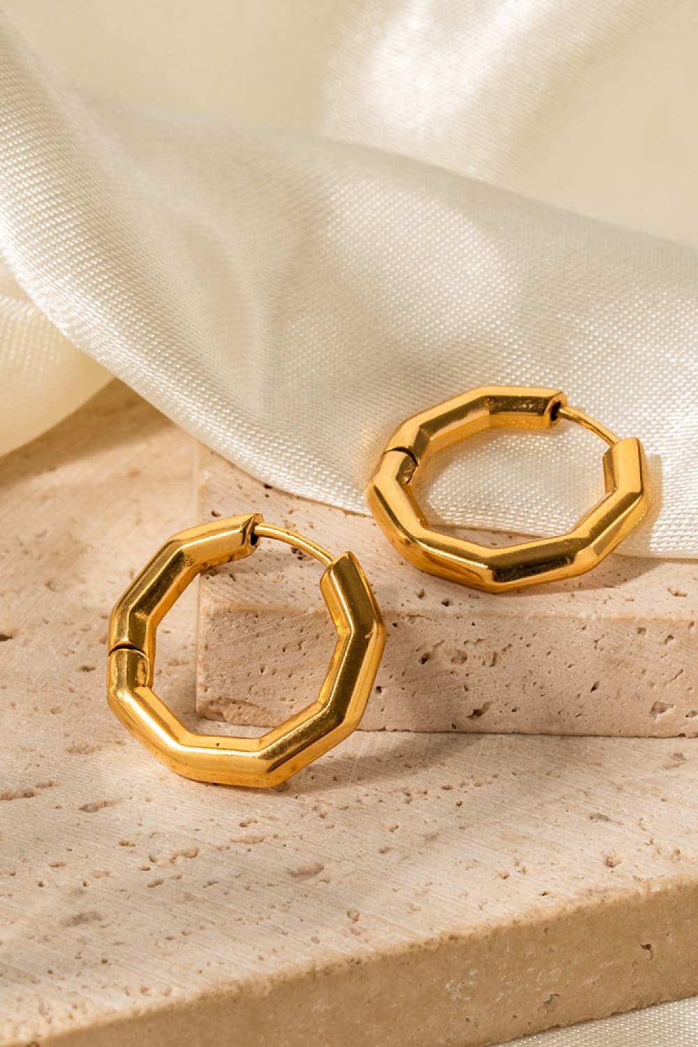 Alcatraz Geometric Earrings